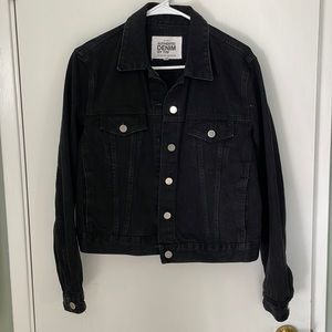 Zara Black Jean Jacket